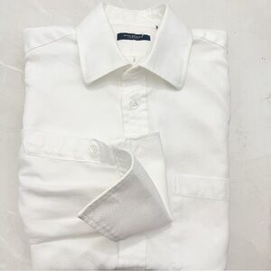 Burberry Classic White Dress Shirt LARGE NWOT